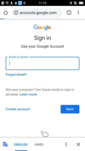 Login to your Google account to turn on 2-step verification 