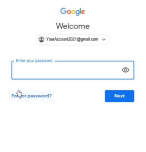 Gmail account recovery forgot password
