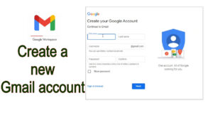 create a new google account