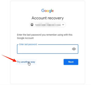 Recovery Gmail account forgot Gmail password