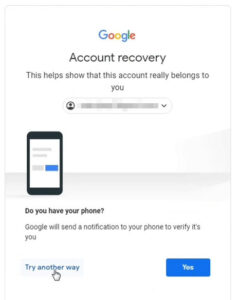 How to recovery Gmail account step by step