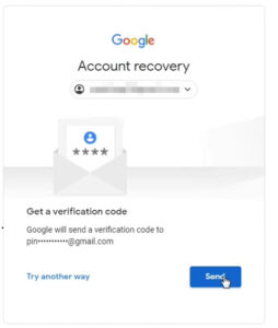 forgot gmail password