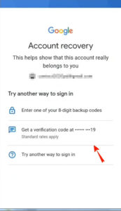 Recovery Gmail account-2step verification 